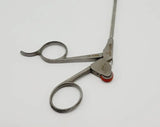 Linvatec 18.1009 Shutt Slotted 4mm Punch Curved Right Arthroscopy 9" Linvatec