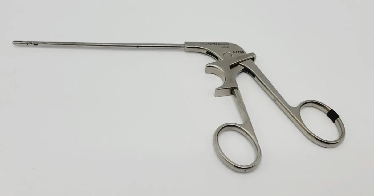 Acufex 011012 Cupped Grasping Forceps 2.7mm Arthroscopy 9-1/2" Acufex