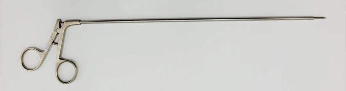 Integra Jarit 600-210 Micro Scissors Laparoscopy Curved Left 5mm Fine Delicate 16-1/4" Integra Jarit