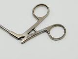 Integra Jarit 600-210 Micro Scissors Laparoscopy Curved Left 5mm Fine Delicate 16-1/4" Integra Jarit