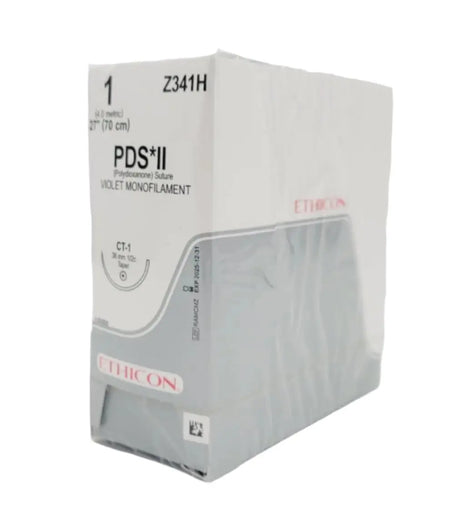 Ethicon Z341H 1 PDS ll Violet 1 x 27" CT-1 36 Box Ethicon
