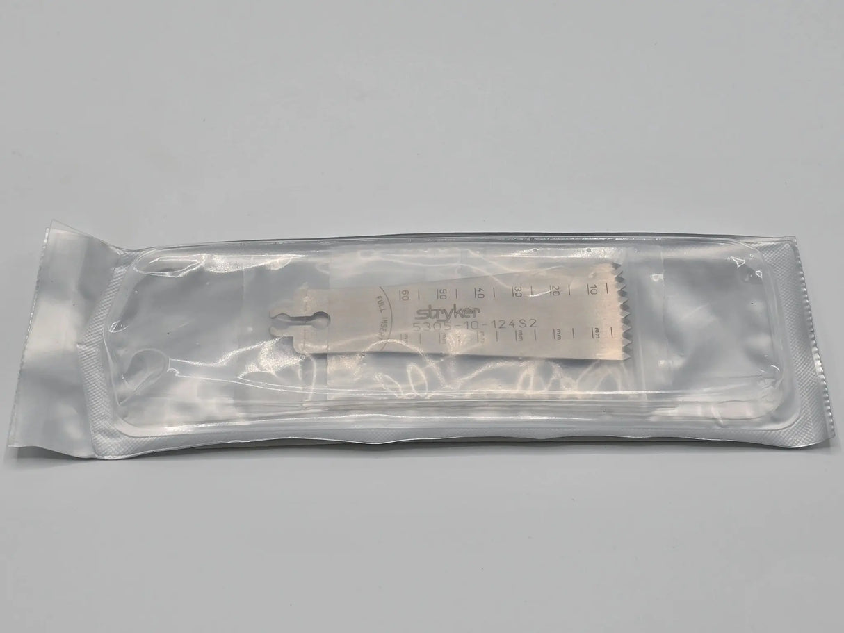 Stryker 5305-010-124S2 Heavy Duty Sagittal Blade 29.0 x 0.64 x 61.5mm Stryker