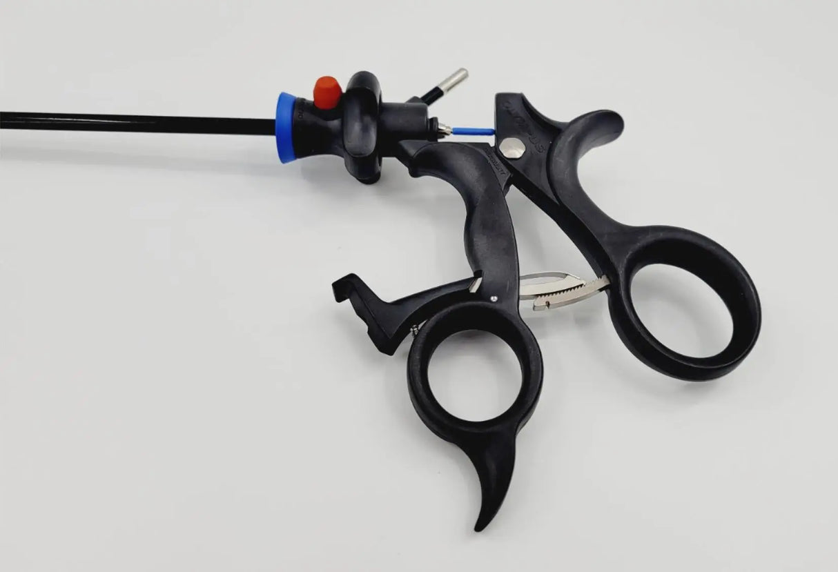 Olympus A64080A Grasping Forceps w/ Insulated Shaft 5mm & Ergo Ratchet Handle Olympus