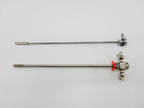 Karl Storz 27026 CA Cysto-Ureteroscope Sheath 20 Fr & 27026 CO Obturator 10-1/4" Karl Storz