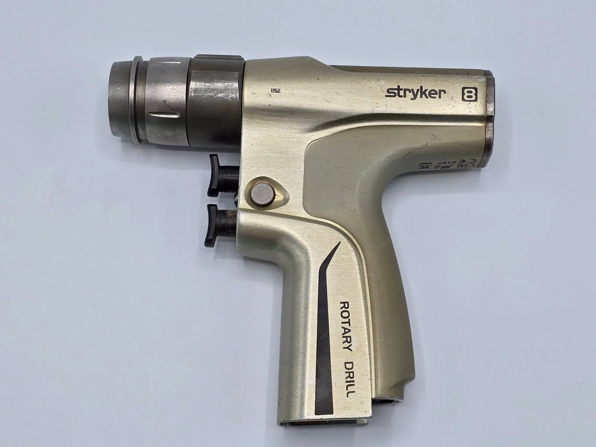 Stryker 8205-000-000 System 8 Dual Trigger Rotary Drill Handpiece 6-1/8" Stryker