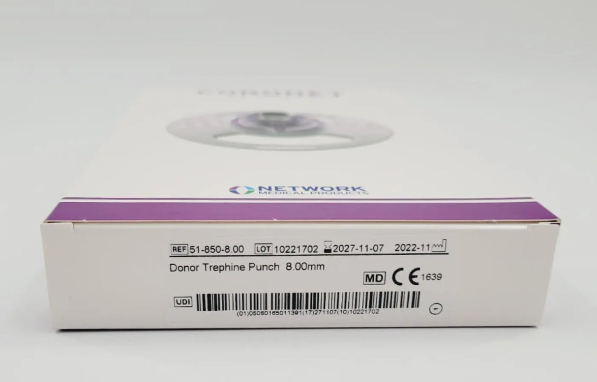 Network Medical 51-850-8.00 Donor Trephine Punch 8.00mm Network Medical