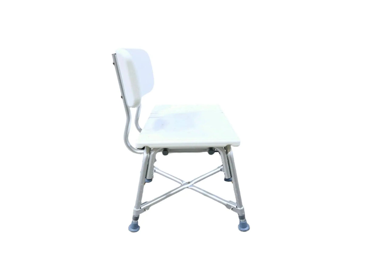 Medline Guardian MDS86952XW Non-Padded Bariatric Transfer Bench Medline