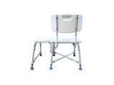 Medline Guardian MDS86952XW Non-Padded Bariatric Transfer Bench Medline