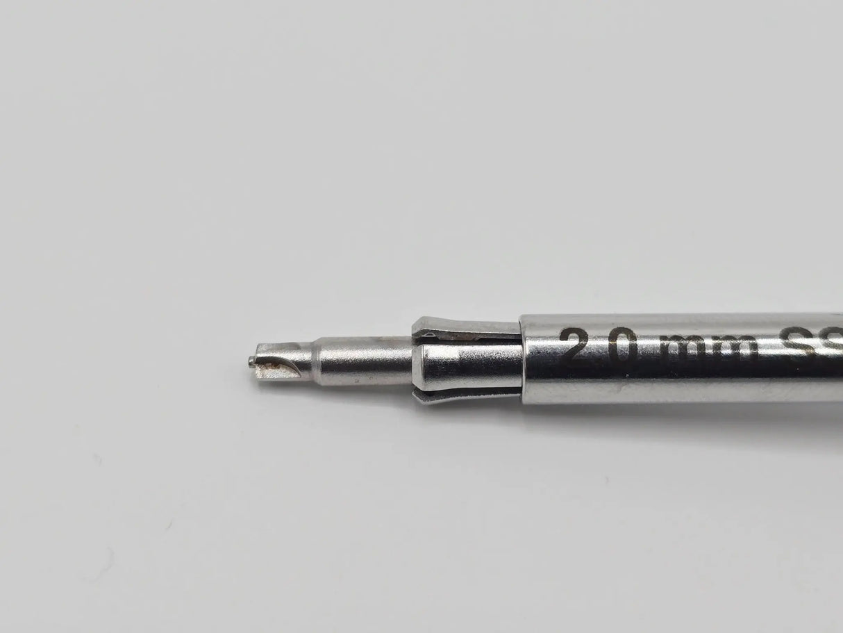 Synthes 314.69 Cruciform Screwdriver Shaft with Holding Sleeve 2.0mm SS Primis Medical