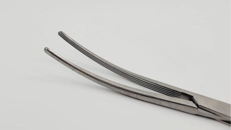 Jarit 310-214 Crafoord Coarctation Clamp Serrated 70mm Working Length 9-3/4" Jarit