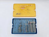 Alcon Ultraflow Handpieces (5) & Assorted Tips 20-Piece Cataracts Set w/ Case Alcon