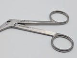 Integra Jarit 440-138 Blakesley  Forceps 4-1.5" Angled up 90 degrees Size 0 Primis Medical