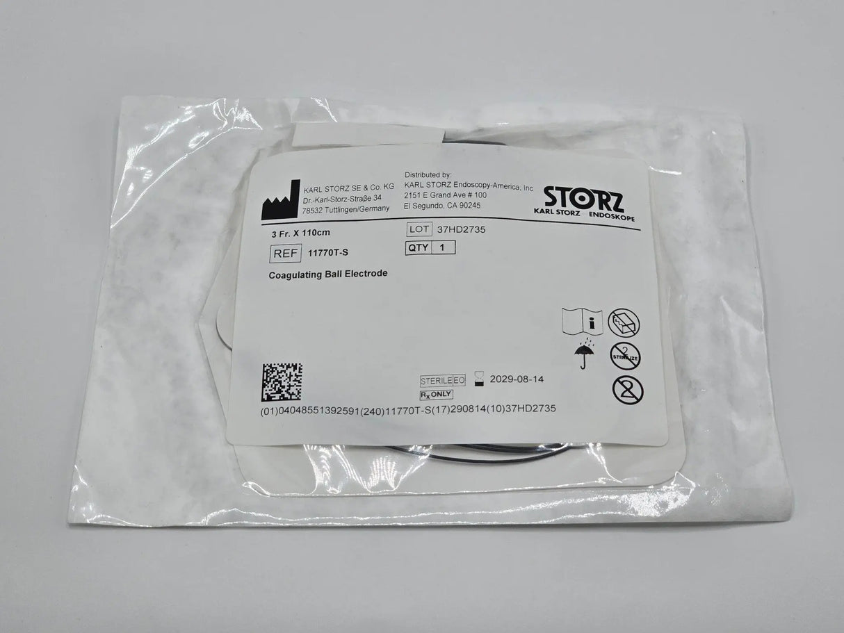 Storz 11770T-S Coagulating Ball Electrode 3Fr x 110cm Primis Medical