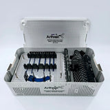 Arthrex AR-1510C Retroconstruction Drill Guide System Sterilization Case 18-1/2" Arthrex