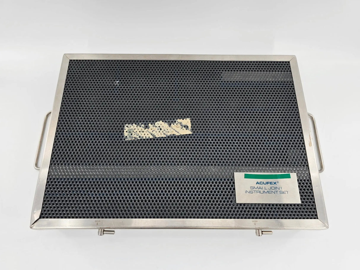 Acufex Sterilization Case for Small Joint Instrument Set 15 x 10 x 2 Unbranded