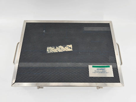Acufex Sterilization Case for Small Joint Instrument Set 15 x 10 x 2 Unbranded
