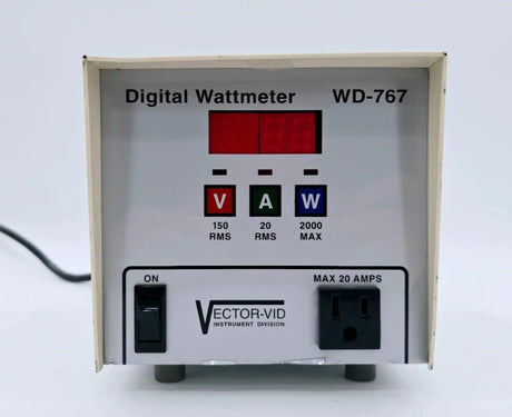 Vector-Vid WD-767 AC/RMS Digital Wattmeter Vector-Vid