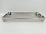 Aesculap surgical sterilization basket JF222R Perforated 540 x 253 x 56mm Unbranded