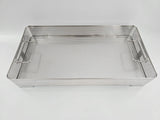 V. Mueller BP3-3A Perforated Sterilization Basket 21" x 11" x 3" Unbranded