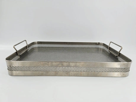 Surgical Sterilization Basket with Handles 16" x 11" X 2" Unbranded