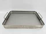 Surgical Sterilization Basket with Handles 16" x 11" X 2" Unbranded