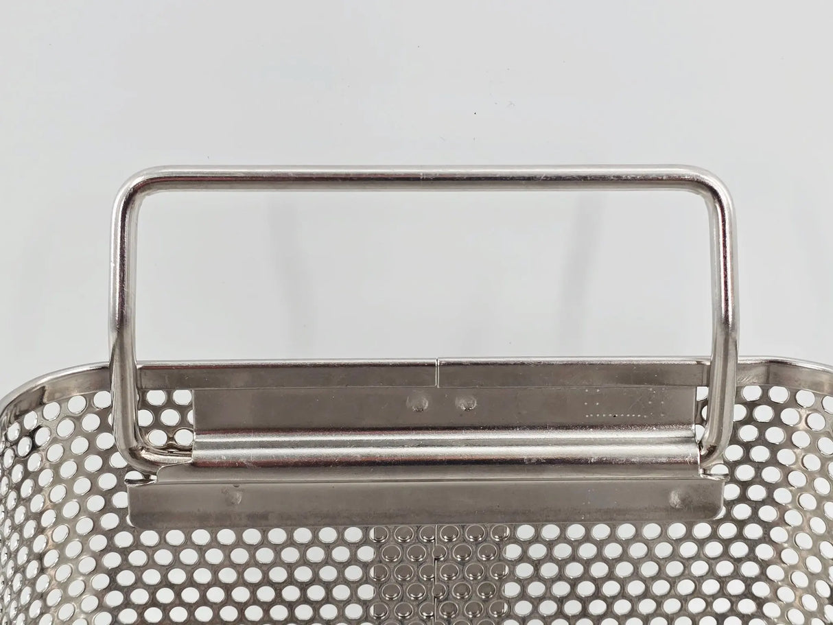 Perforated Surgical Sterilization Basket with Handles 19" x 7" x 4" Unbranded