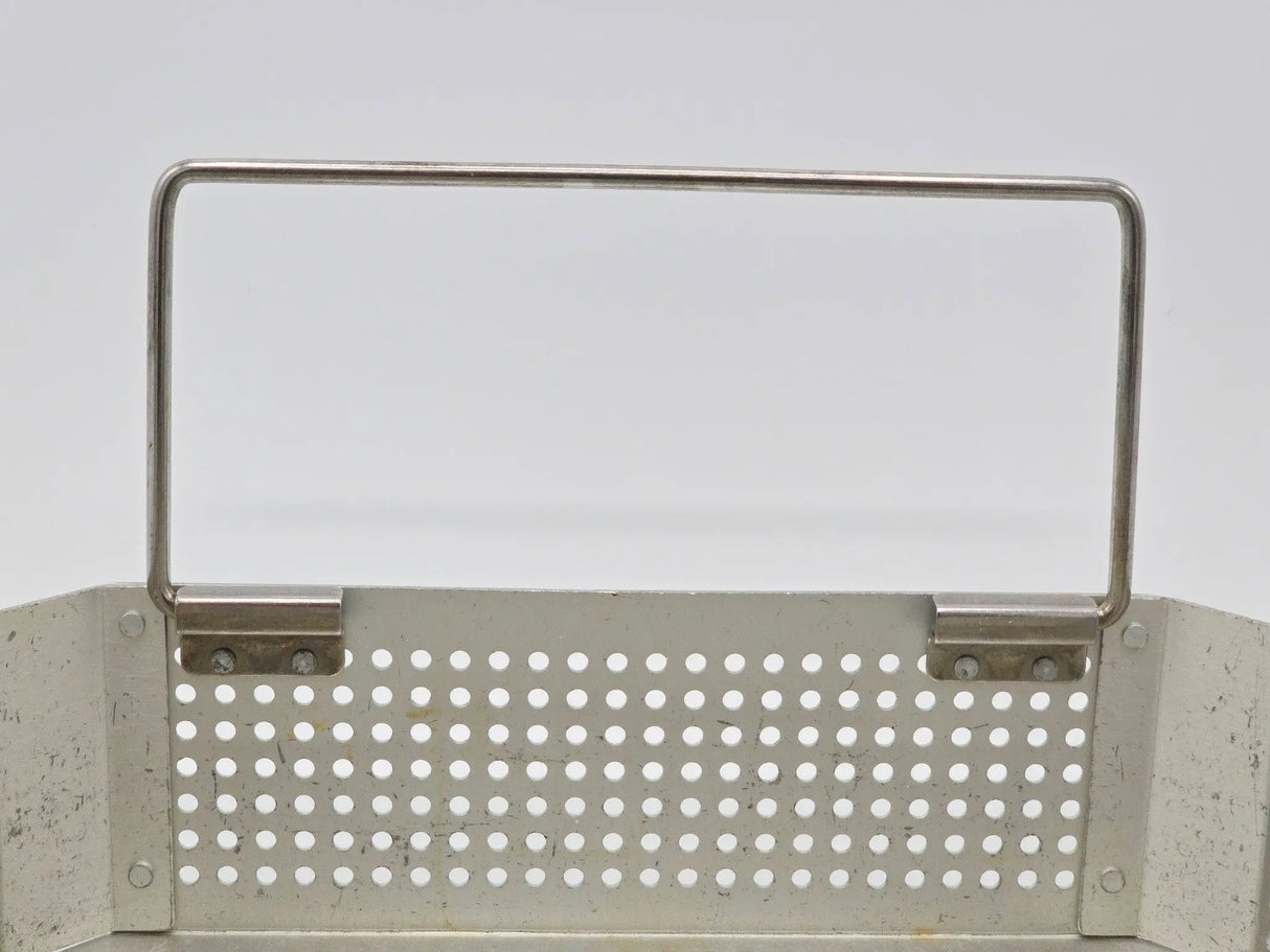 Square Surgical Sterilization Basket with Handles 10" x 10" X 3" Unbranded