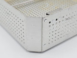 Square Surgical Sterilization Basket with Handles 10" x 10" X 3" Unbranded