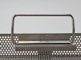 Small Stainless Steel Surgical Sterilization Basket 10.5 x 9 x 2.5 Unbranded