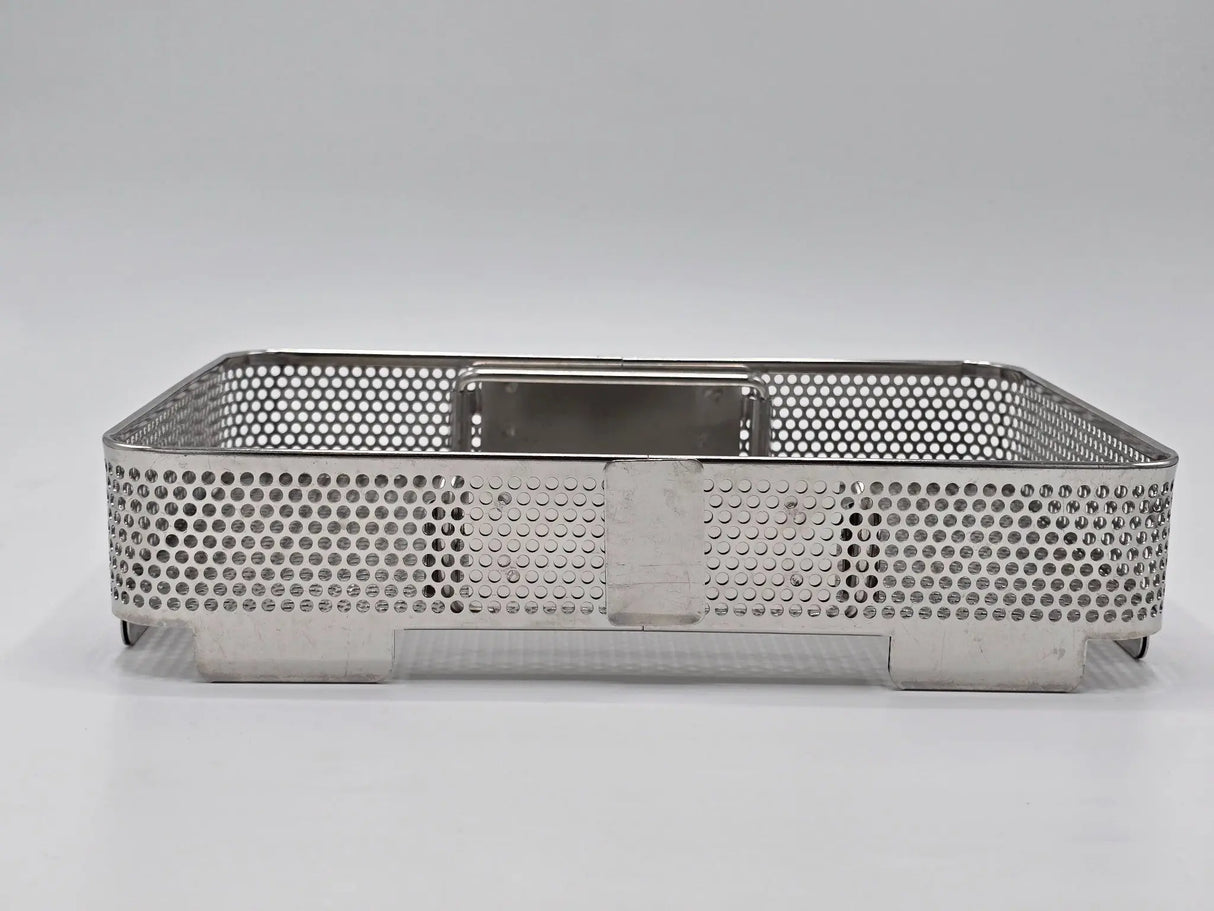 Small Rectangular Stainless Steel Surgical Sterilization Tray 11 x 7 x 2 Unbranded
