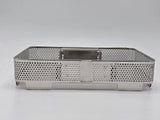 Small Rectangular Stainless Steel Surgical Sterilization Tray 11 x 7 x 2 Unbranded