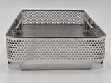 Small Rectangular Stainless Steel Surgical Sterilization Tray 11 x 7 x 2 Unbranded