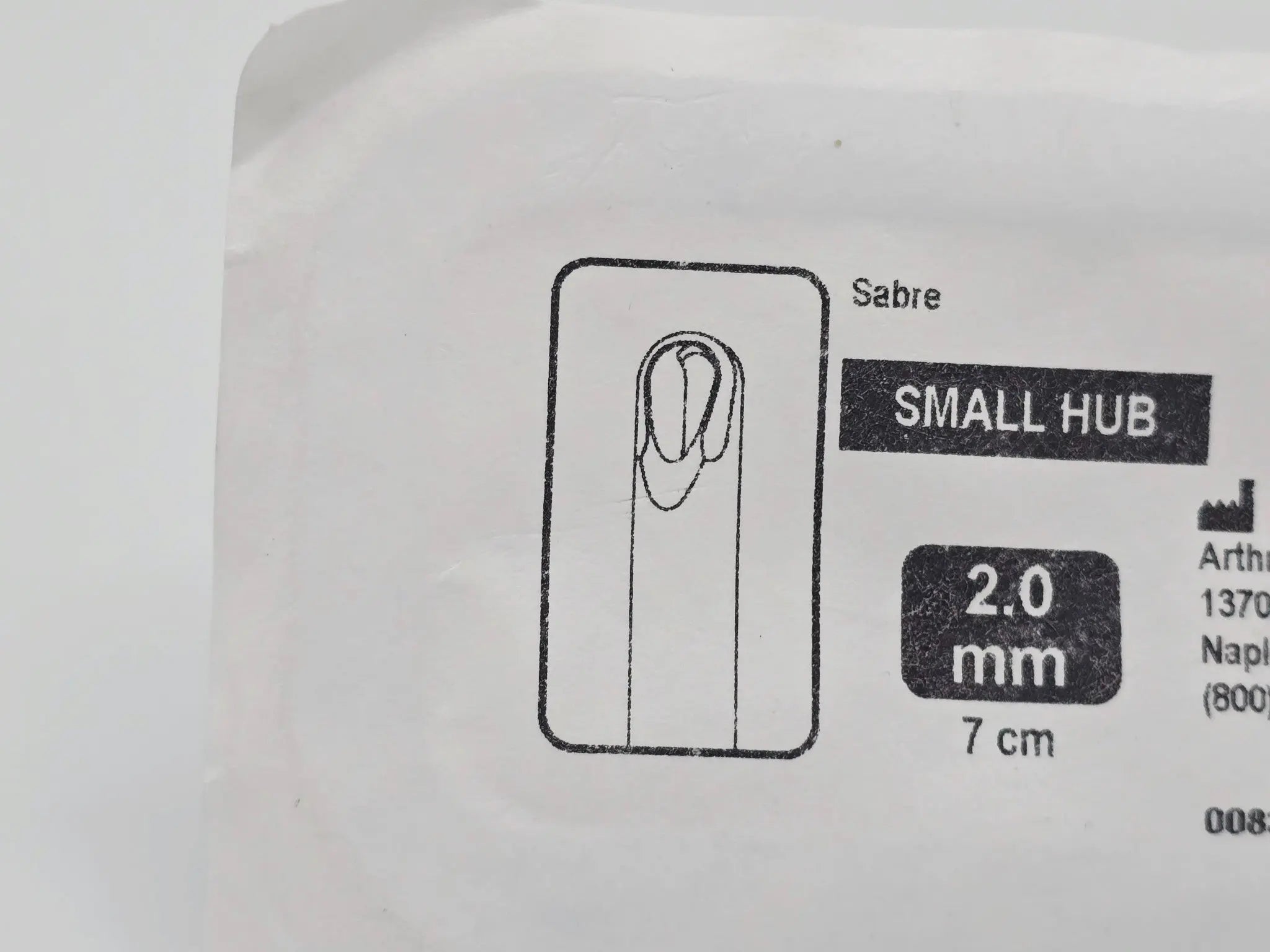 Arthrex AR-9200SR Sabre 2.0mm x 7cm - Primis Medical