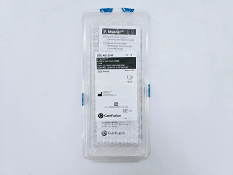 V. Mueller AU12190 Rosen Suction Tube 22Ga. Angled, w/ Obturator 3-3/8" V. Mueller