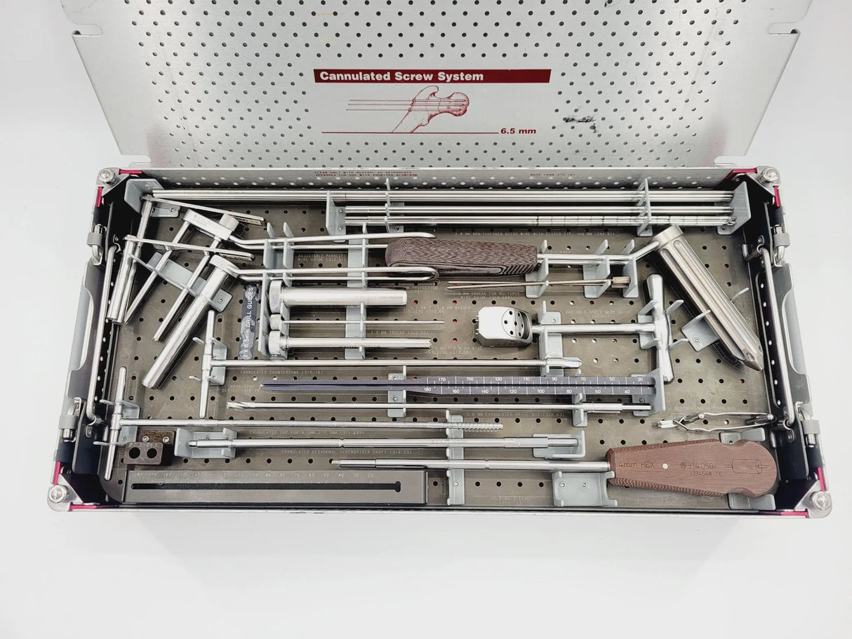 Synthes 6.5mm Cannulated Screw Instrument Set Synthes