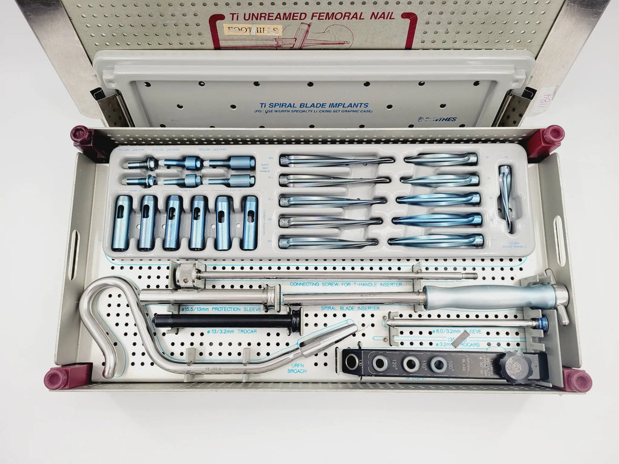 Synthes 304.511 Ti Unreamed Femoral Nail Specialty Locking Set Synthes
