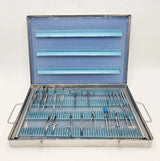 Storz Weck Strabismus Ophthalmology 22-Piece Micro Set w/ Sterilization Case Unbranded