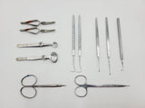 Storz Weck Strabismus Ophthalmology 22-Piece Micro Set w/ Sterilization Case Unbranded