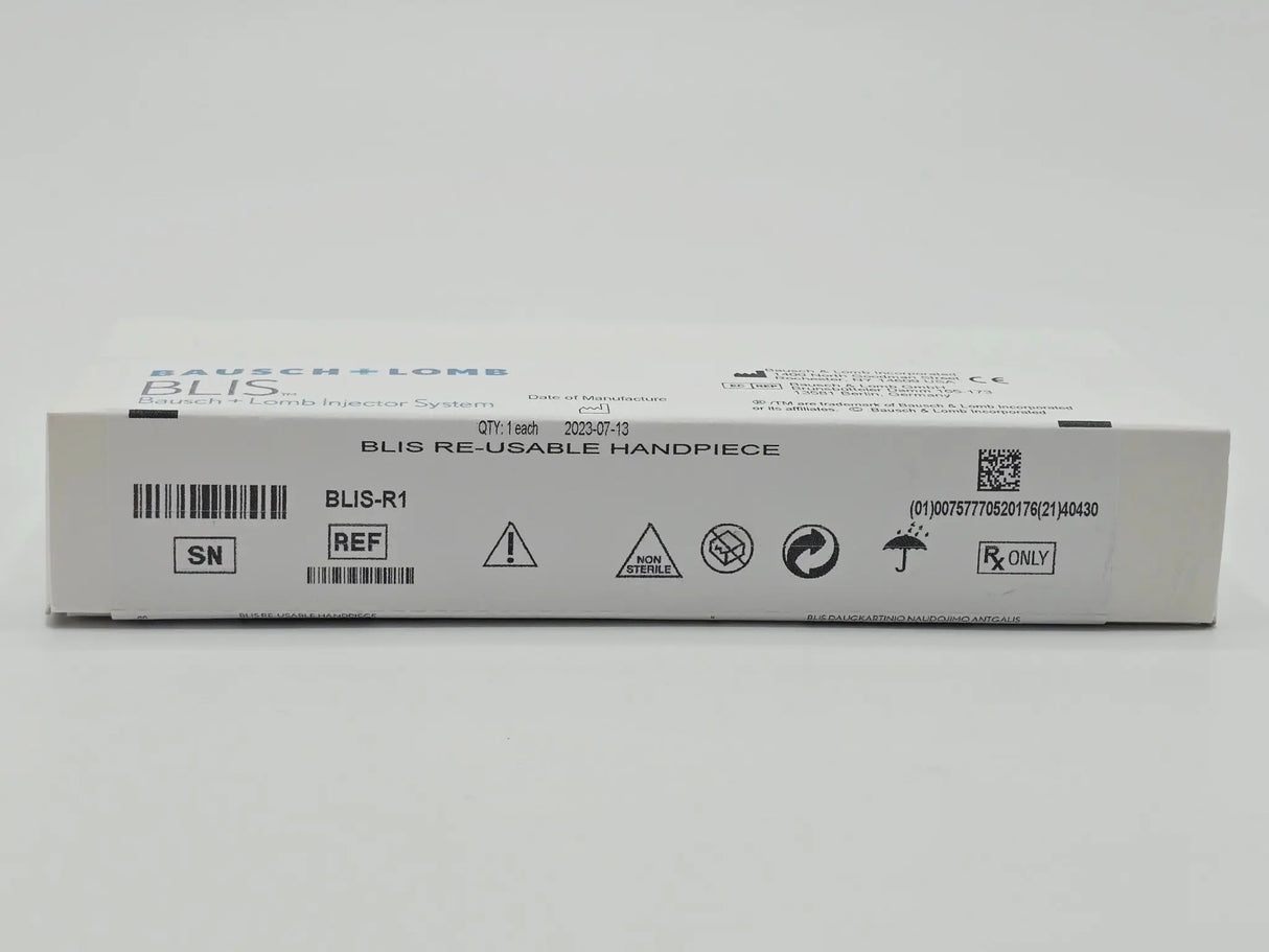 Bausch & Lomb BLIS-R1 Blis Reusable Handpiece New in Box Primis Medical