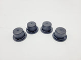 Leica 428328 Drive Knob Covers Lot of 4 for M690 Microscope 1-3/8" Dia. Leica