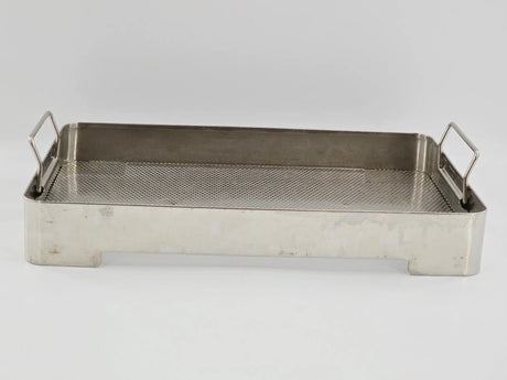 V. Mueller Stainless Steel Surgical Sterilization Tray Basket 16.5 X 10.5 X 2.5 Primis Medical