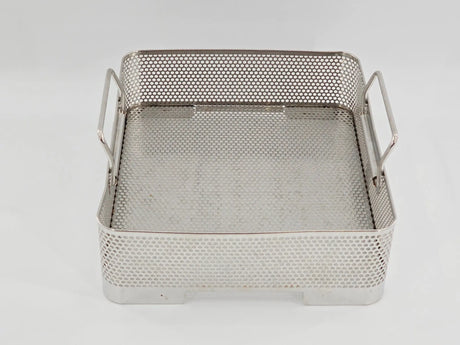 V. Mueller Genesis Stainless Steel Sterilization Basket 10.5 X 9 X 2.5 Primis Medical