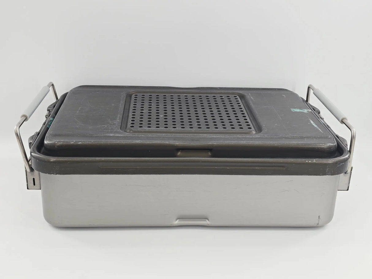 V. Mueller Genesis CD2-5B Mid Length Sterilization Container 19 X 12 X 5 V. Mueller