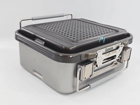 V. Mueller Genesis CD1-5B Half Length Sterilization Container 12 x 11 x 5" V. Mueller