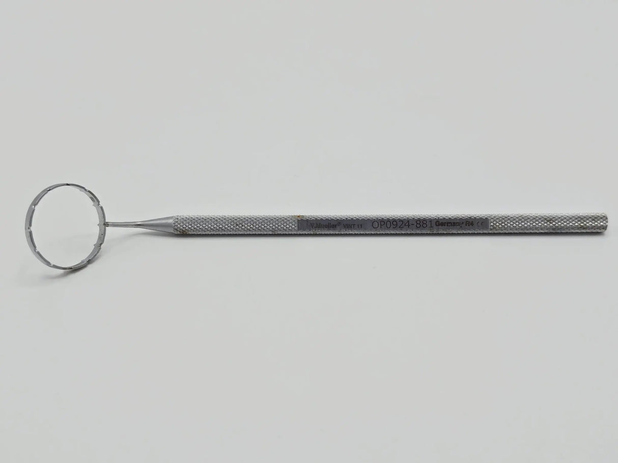V.Mueller OP0924-881 Thornton Globe Fixation Ring Multiple Teeth 16mm Diameter Primis Medical