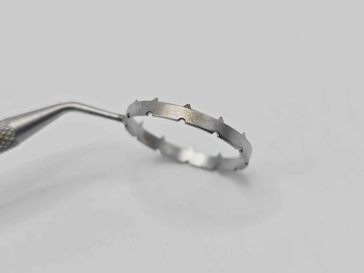 V.Mueller OP0924-881 Thornton Globe Fixation Ring Multiple Teeth 16mm Diameter Primis Medical