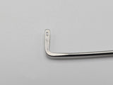Ambler Surgical 3679E Gass Retinal Detachment Hook Graefe-Style Flattened 13.0mm Primis Medical