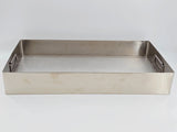 Surgical Sterilization Tray Basket w/ Handles 24"x13"x4" Stainless Steel Medical Primis Medical
