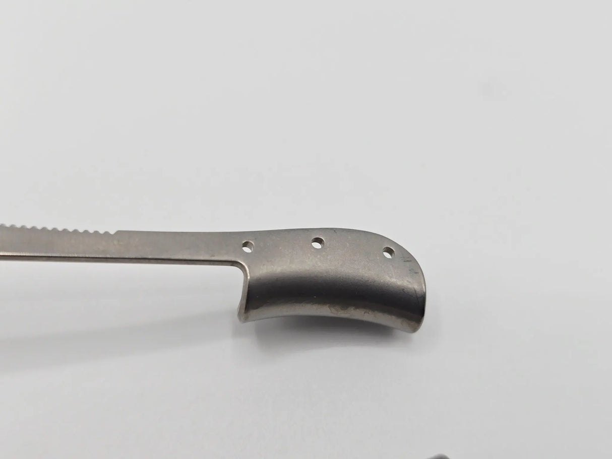 V. Mueller OP30 Lancaster Eye Speculum Blade 15 x 7 x 7.5mm Wide Solid Blades Primis Medical