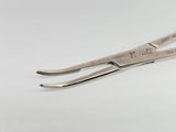 Integra Jarit 450311 Schnidt Tonsil Forceps Closed Ring Curved Surgical Tool Primis Medical